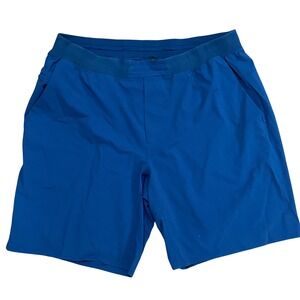 Lululemon Mens Pace Breaker Lined Shorts Blue XXL Athletic Gym Running Workout